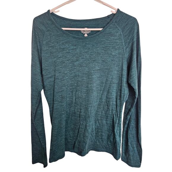 Segments Womens Merino Wool Base Layer Shirt Gorpcore Size M Outdoor Casual - Picture 1 of 7